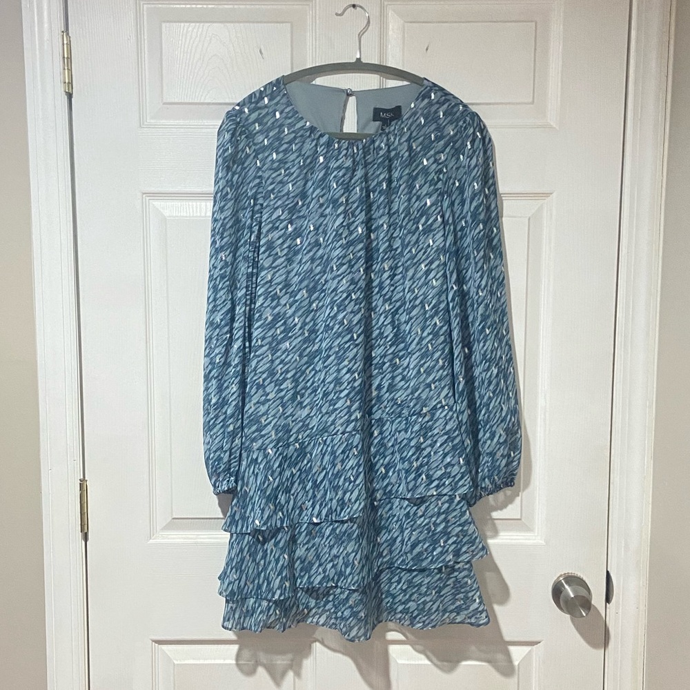 MSK Balloon sleeve dress